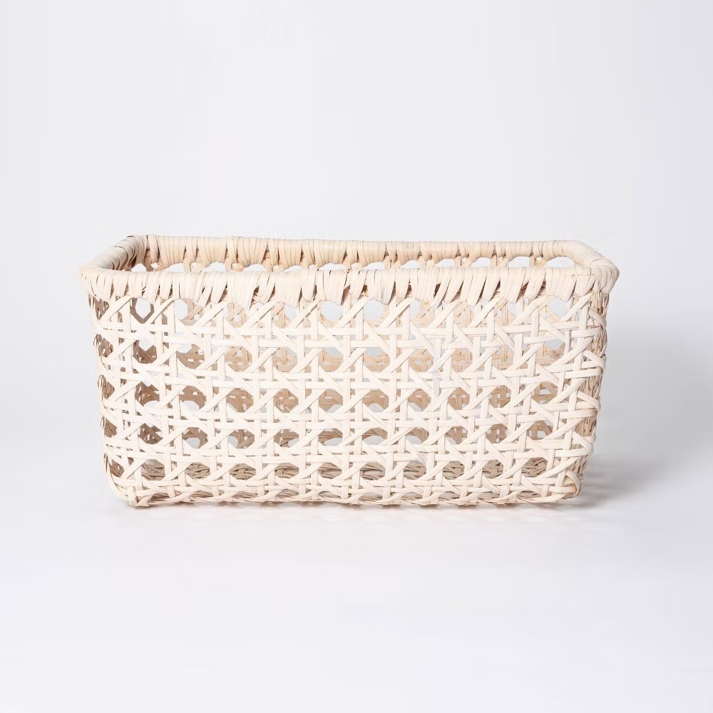 11" x 8" Rattan Turntum Weave Basket – Threshold Studio McGee, Target 2020